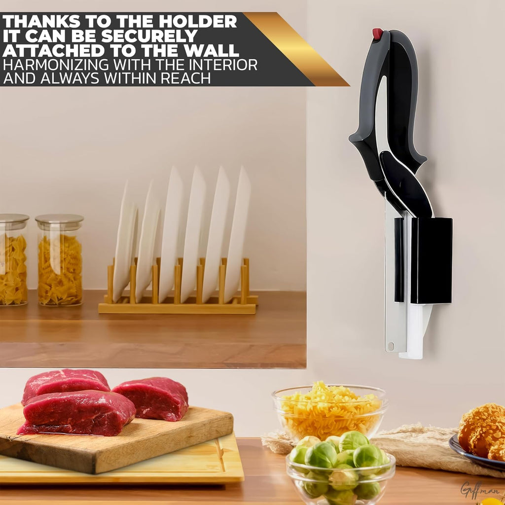Kitchen Smart Cutter, Clever Food Choppers, Steel Knife