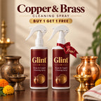 Glint™ Brass & Copper Cleaning Spray | Buy 1 Get 1 Free