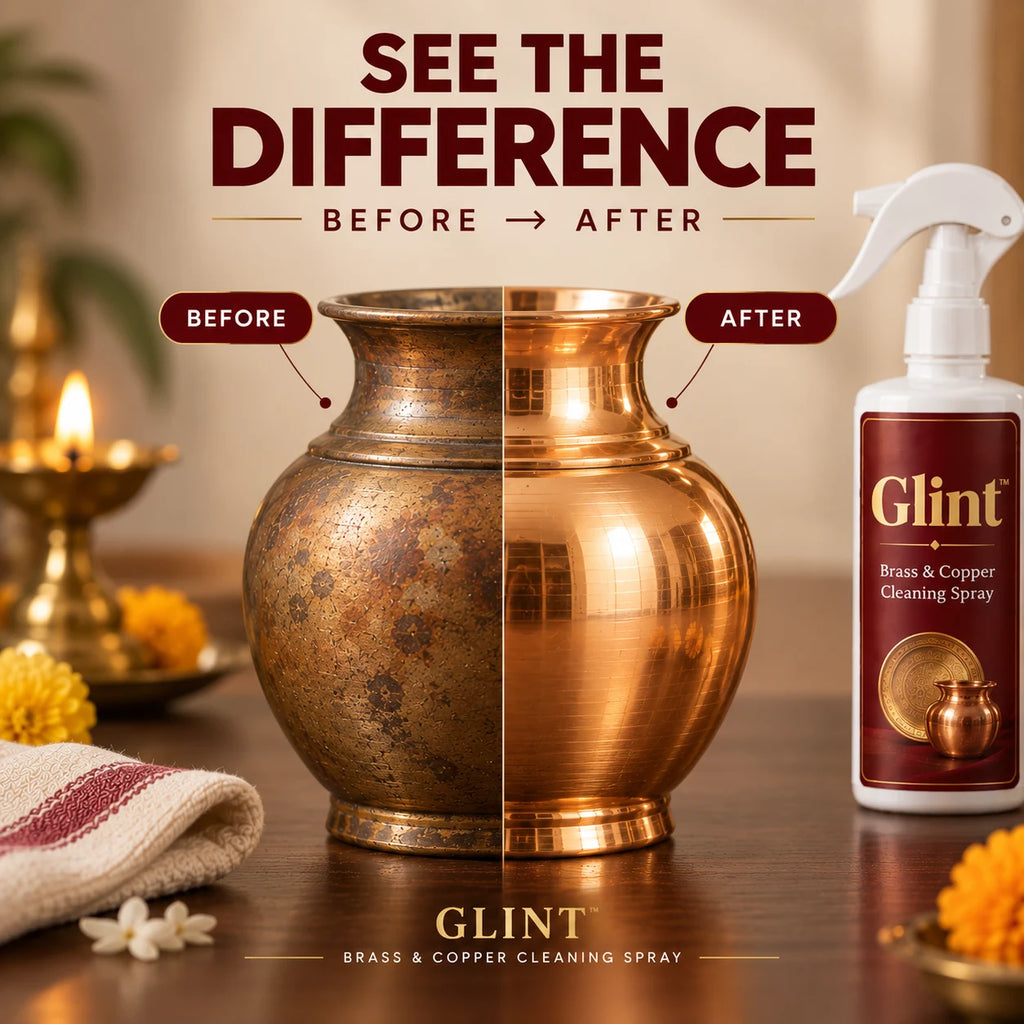 Glint™ Brass & Copper Cleaning Spray | Buy 1 Get 1 Free