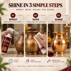 Glint™ Brass & Copper Cleaning Spray | Buy 1 Get 1 Free